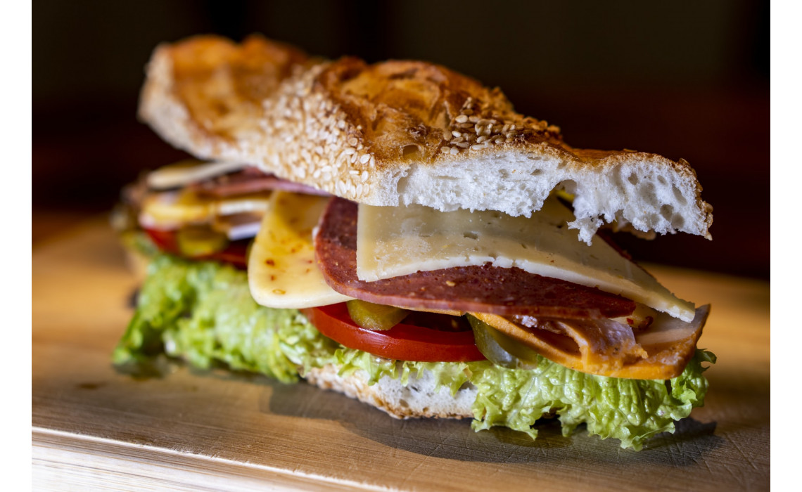 SMALL BATCH TRIPLE CHEESE LOAF SANDWICHES