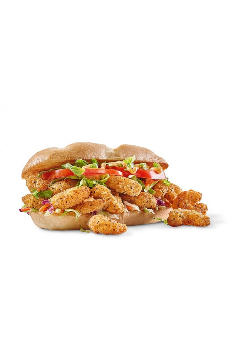 Popcorn Shrimps Sandwich